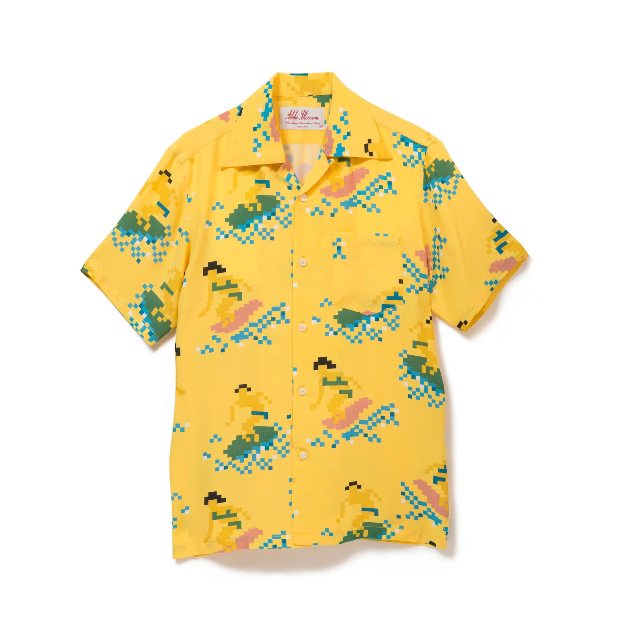 BIT SURFER SHIRTS - LIGHT YELLOW