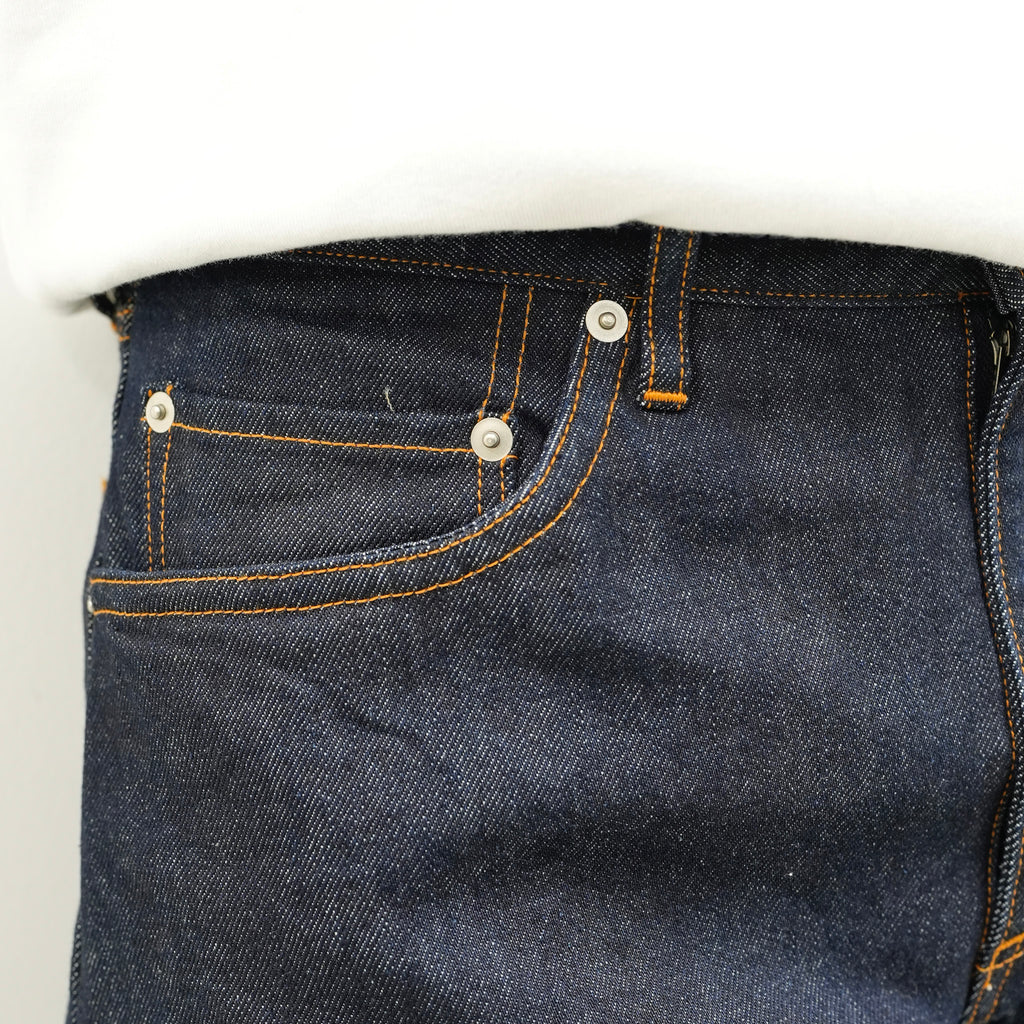 DWELLER 5P JEANS 03 COTTON 13oz SELVEDGE DENIM OW