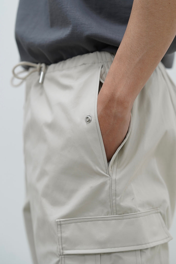 COTTON DOWN PROOF CARGO PANTS