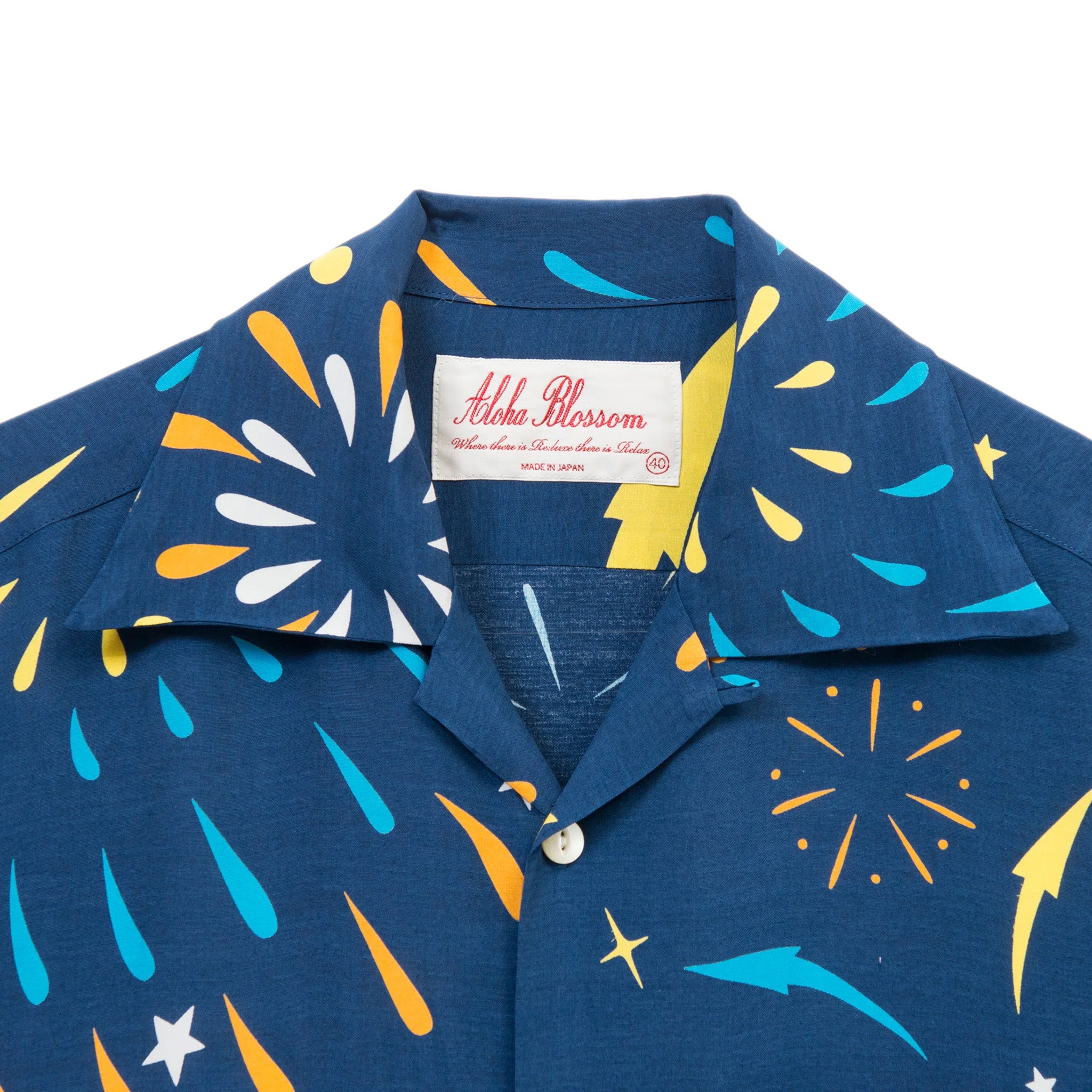 HANABI S/S SHIRTS - NAVY