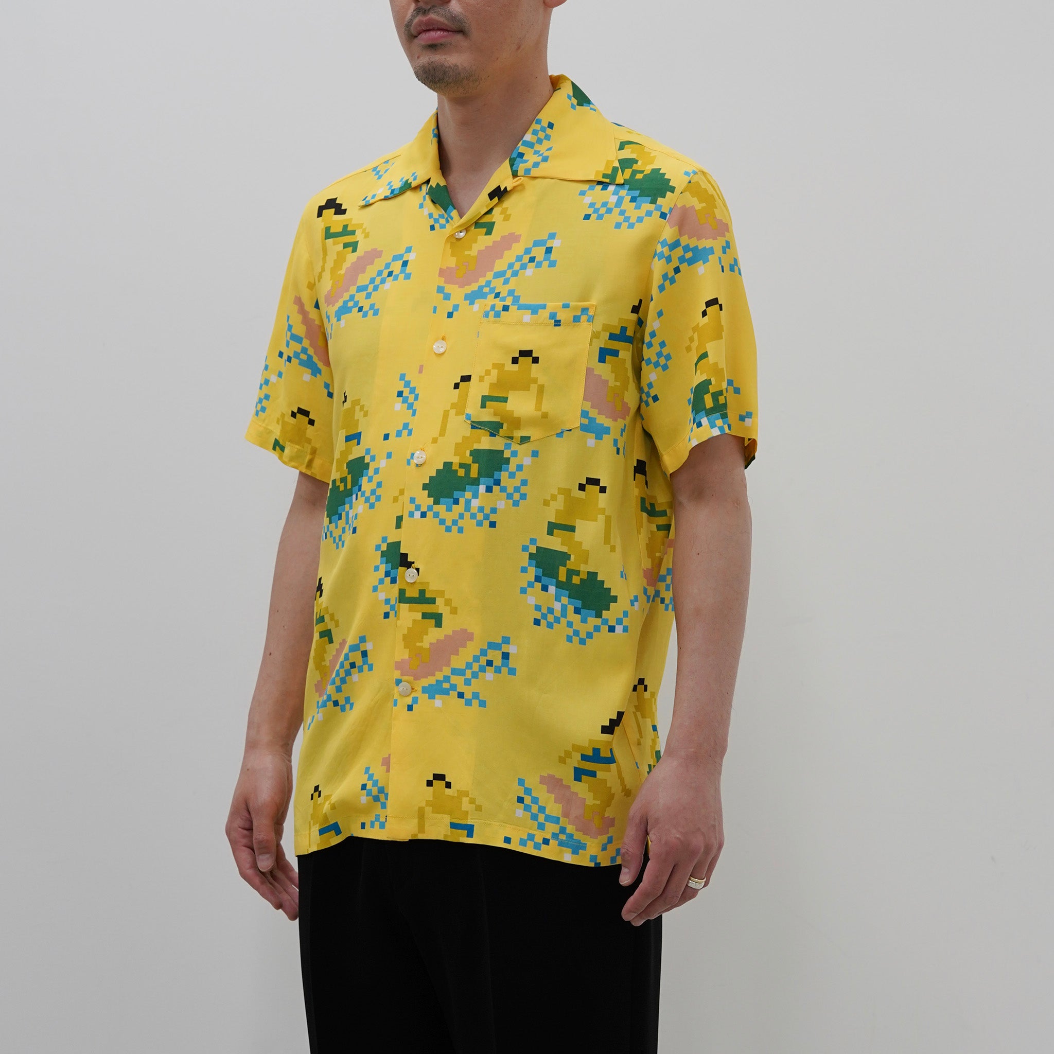 BIT SURFER SHIRTS - LIGHT YELLOW