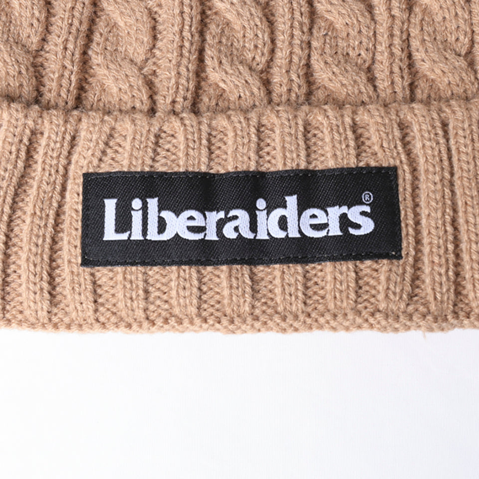 CABLE KNIT CAP [3 COLORS]