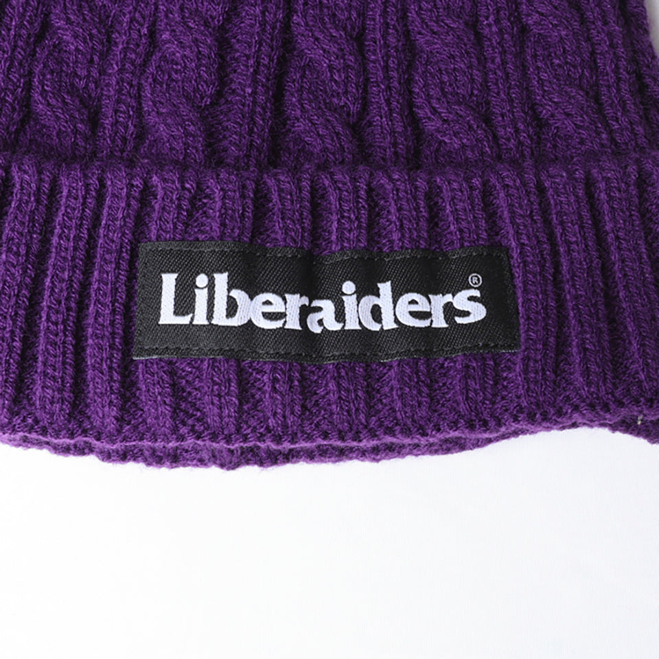 CABLE KNIT CAP [3 COLORS]