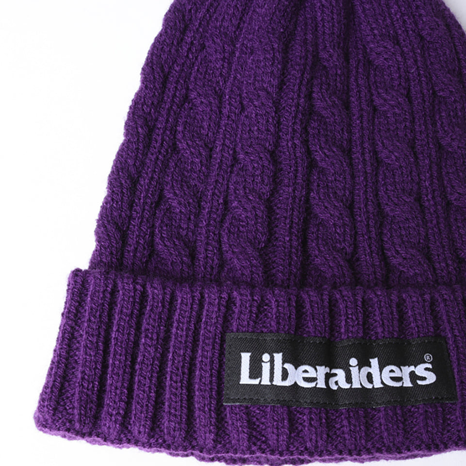 CABLE KNIT CAP [3 COLORS]