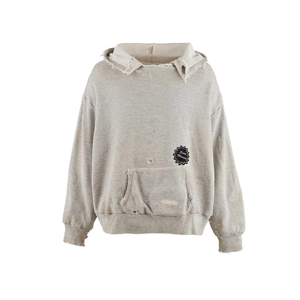 SM-YS8-0000-039/HOODIE/DOUBLE FACE/GRAY