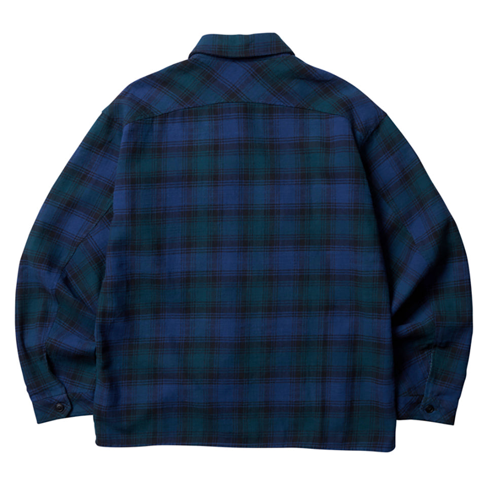 MULTI POCKETS PLAID SHIRT [3 COLORS]