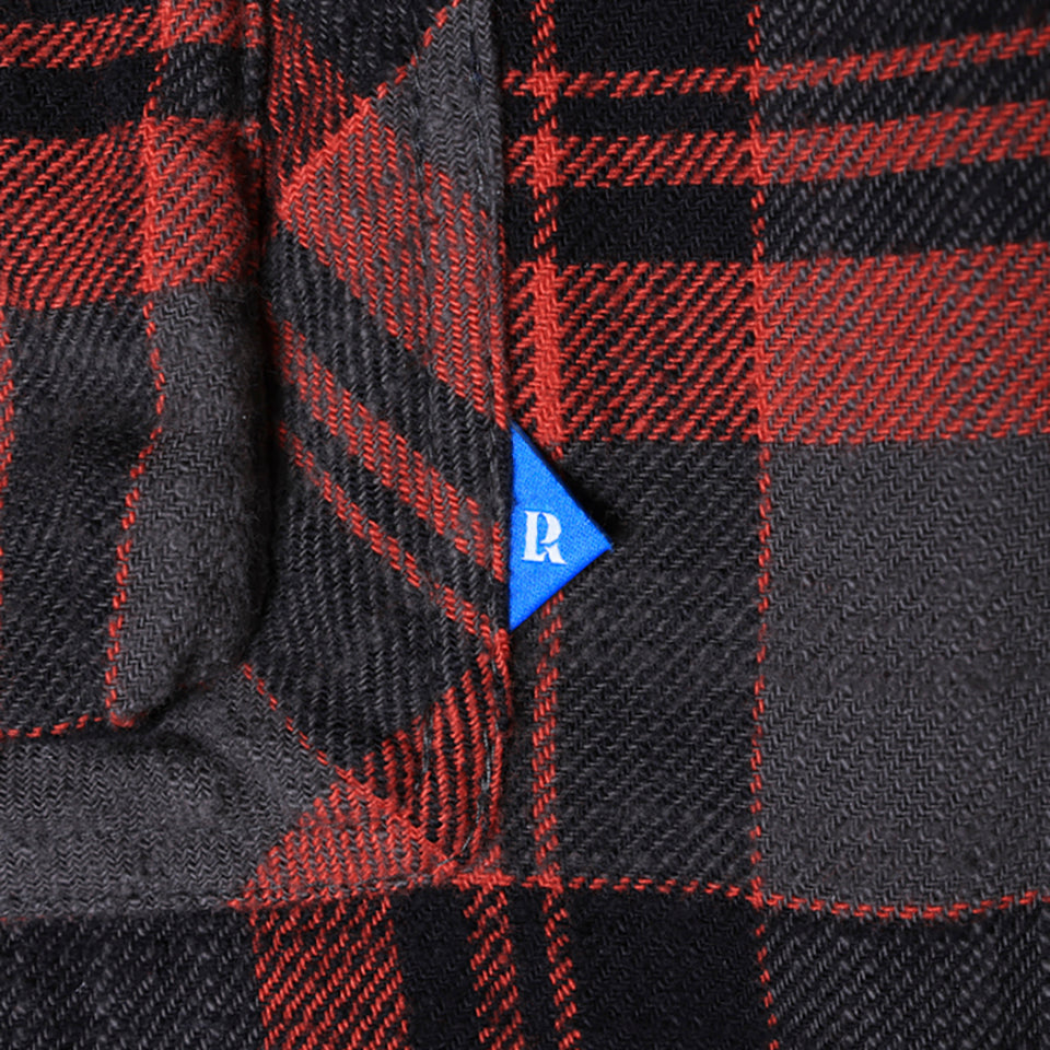 MULTI POCKETS PLAID SHIRT [3 COLORS]