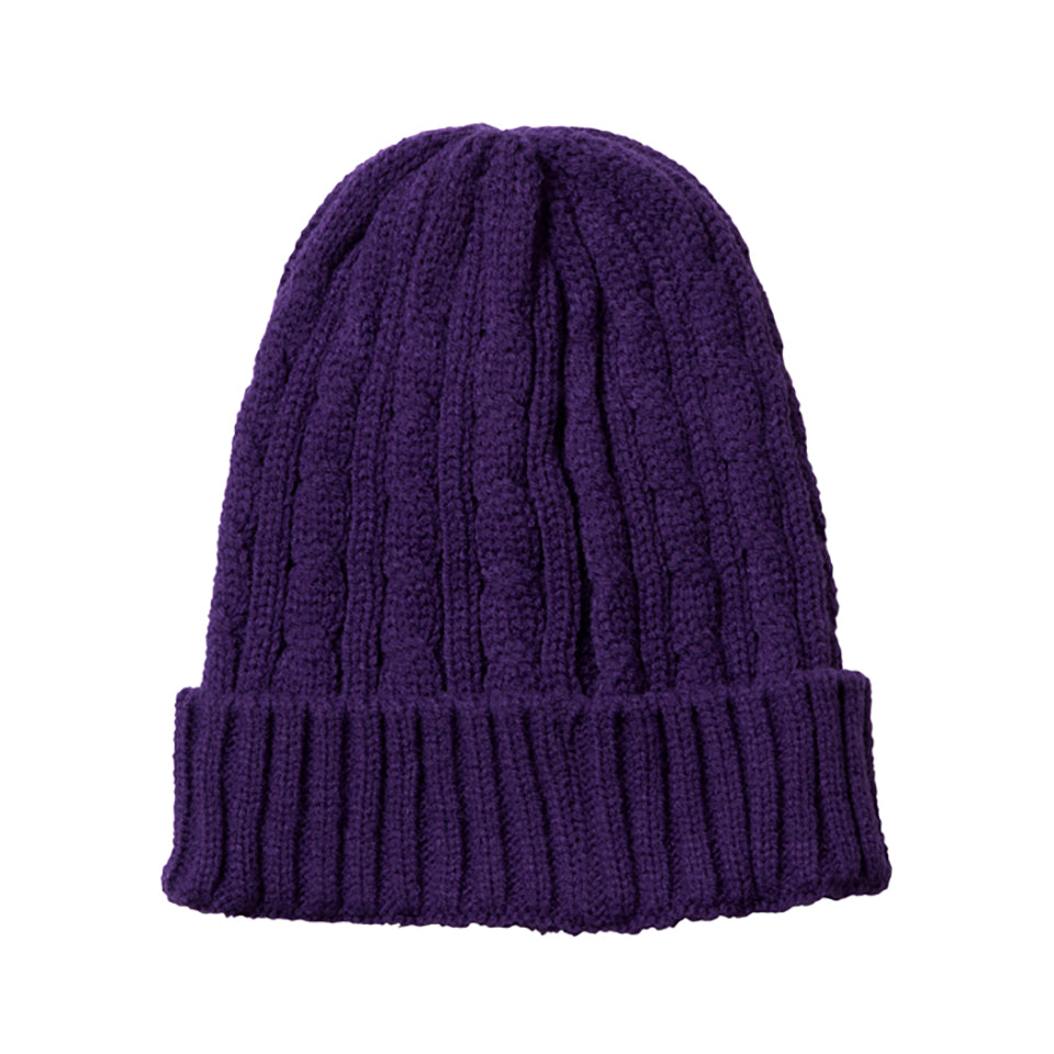 CABLE KNIT CAP [3 COLORS]