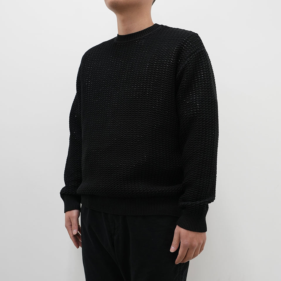 RANCHER L/S SWEATER C/N MESH | nonnative（ノンネイティブ） | THE 
