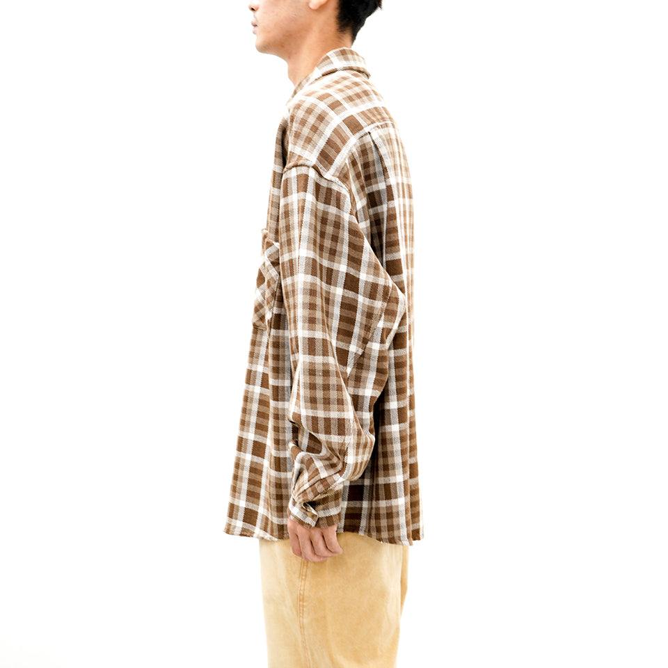 RESEARCHED WORK SHIRT #2 / FLANNEL CHECK