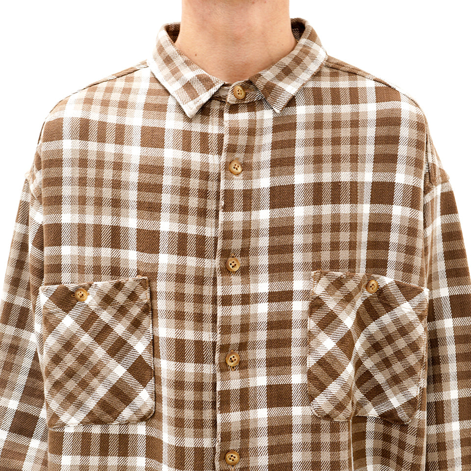 RESEARCHED WORK SHIRT #2 / FLANNEL CHECK