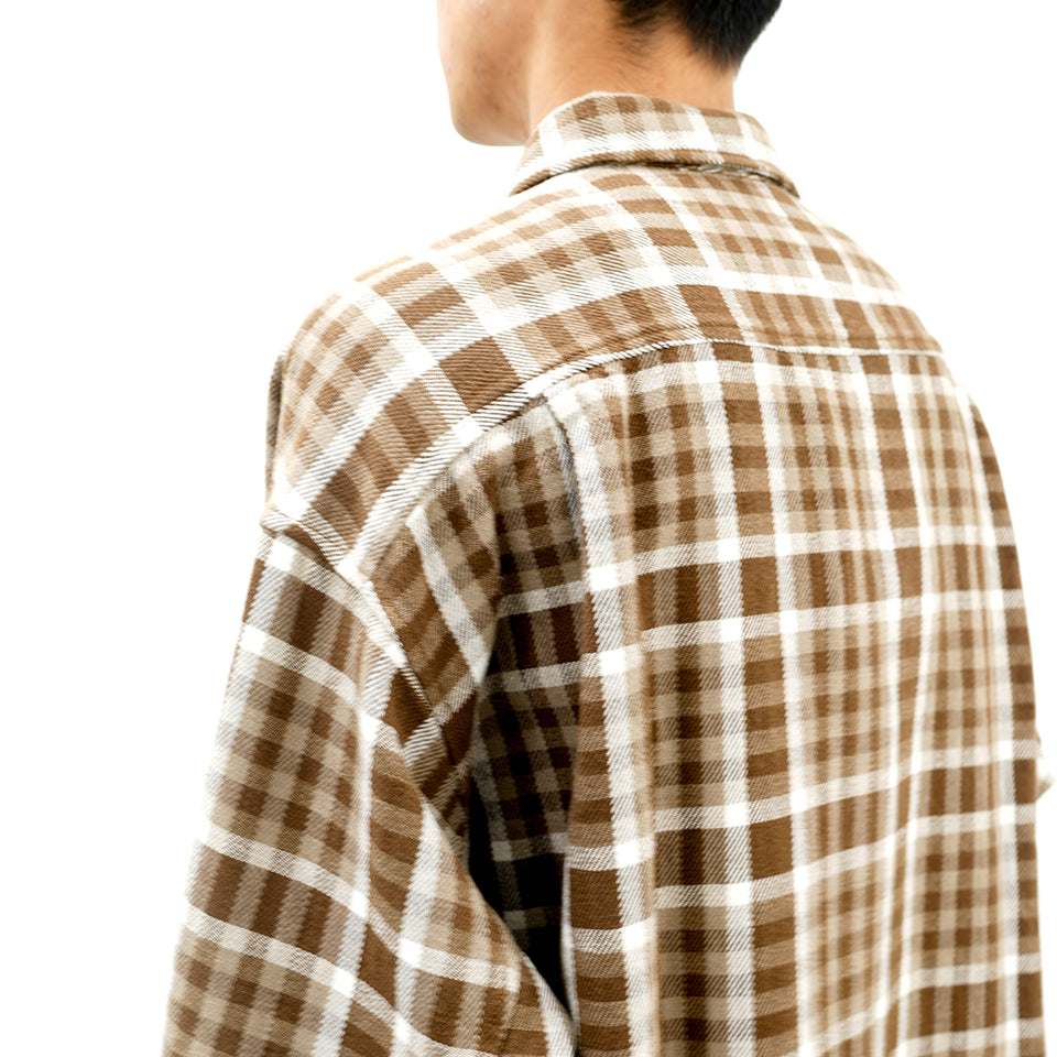 RESEARCHED WORK SHIRT #2 / FLANNEL CHECK