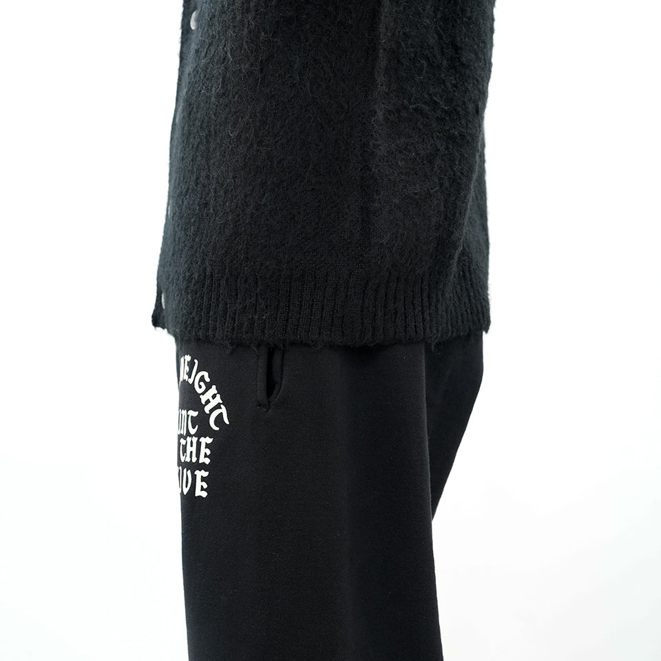 SM-YS1-0000-057/MOHAIR CARDIGAN/BLACK