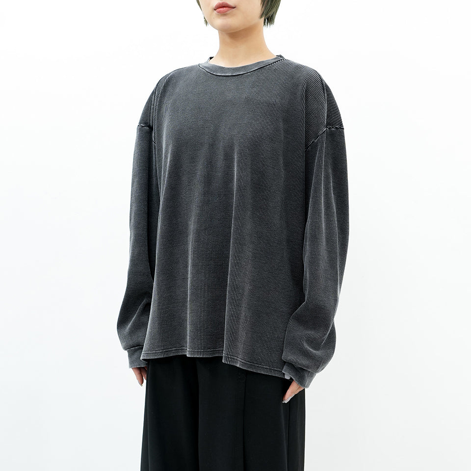 ORGANIZED BAGGY TEE LS / C.THERMAL × THE GROUND depot.