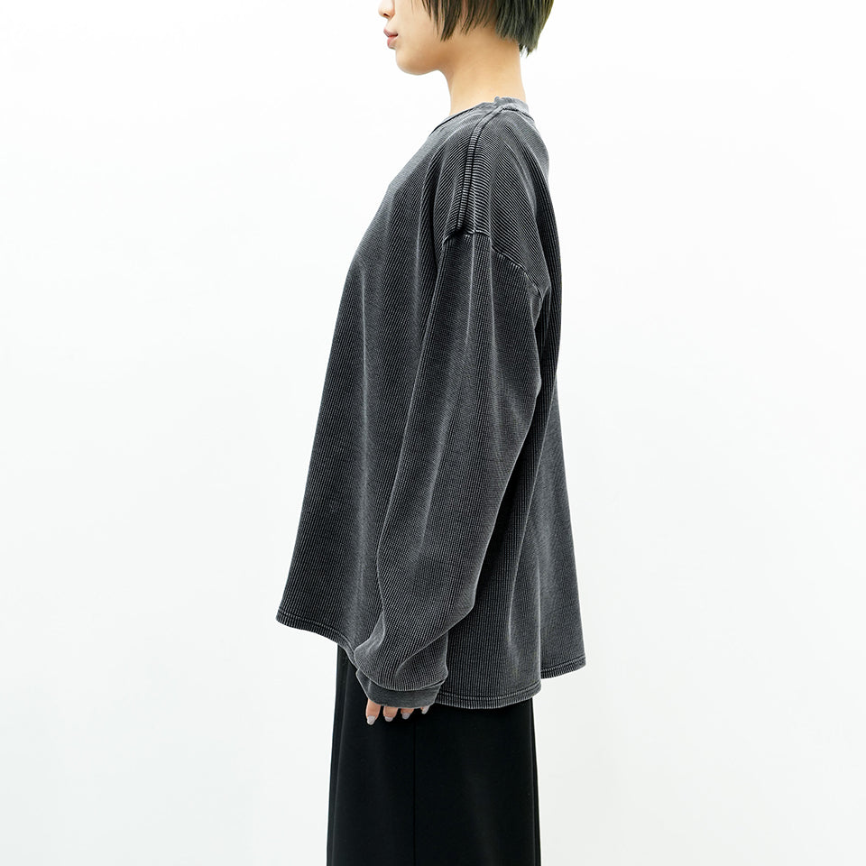 ORGANIZED BAGGY TEE LS / C.THERMAL × THE GROUND depot.