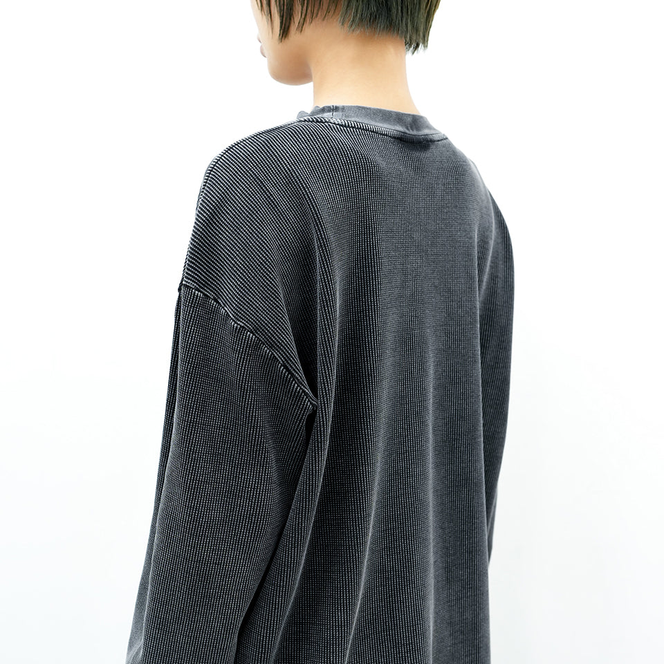 ORGANIZED BAGGY TEE LS / C.THERMAL × THE GROUND depot.