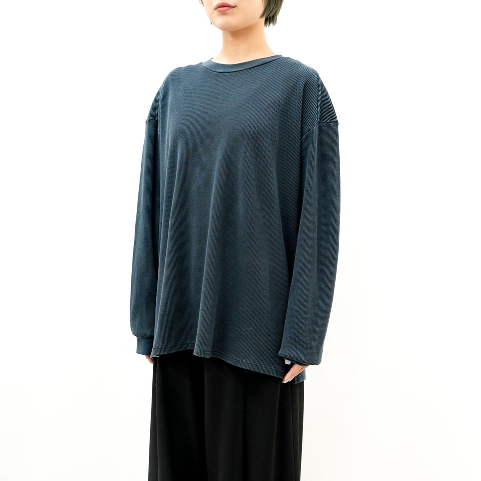 ORGANIZED BAGGY TEE LS / C.THERMAL × THE GROUND depot.