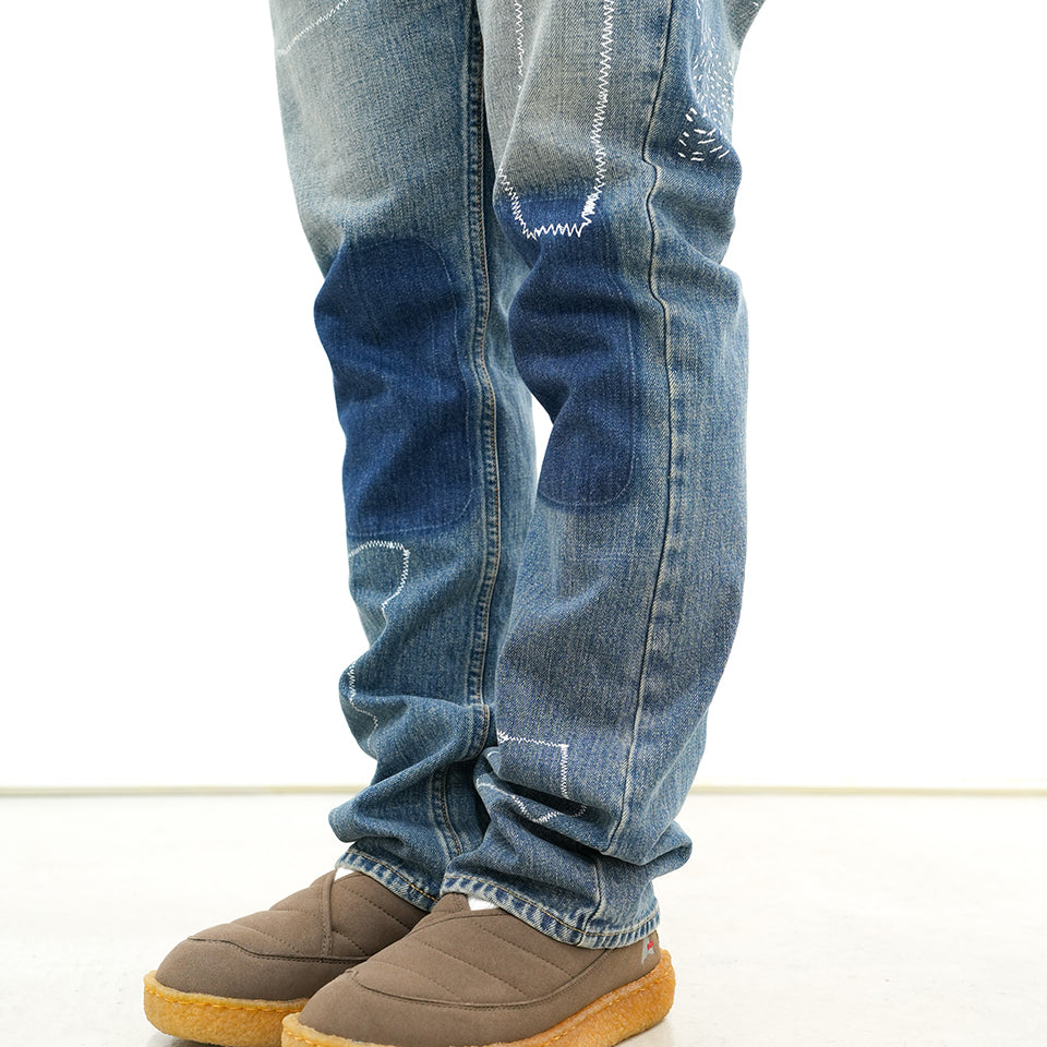 RESEARCHED 5P JEANS / 12.5 oz DENIM / SASHIKO | SandWaterr（サンドウォーター） | THE  GROUND depot. ONLINESTORE