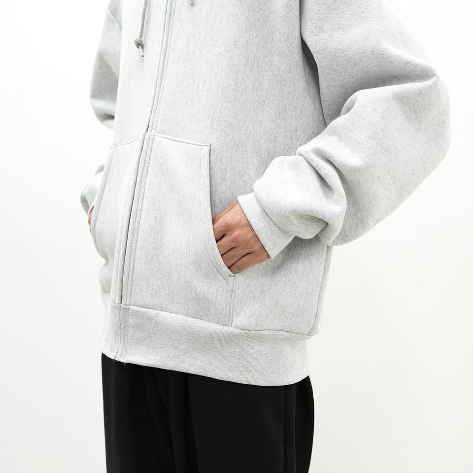 SIGNATURE FLEECE ZIP HOODIE [2 COLORS]