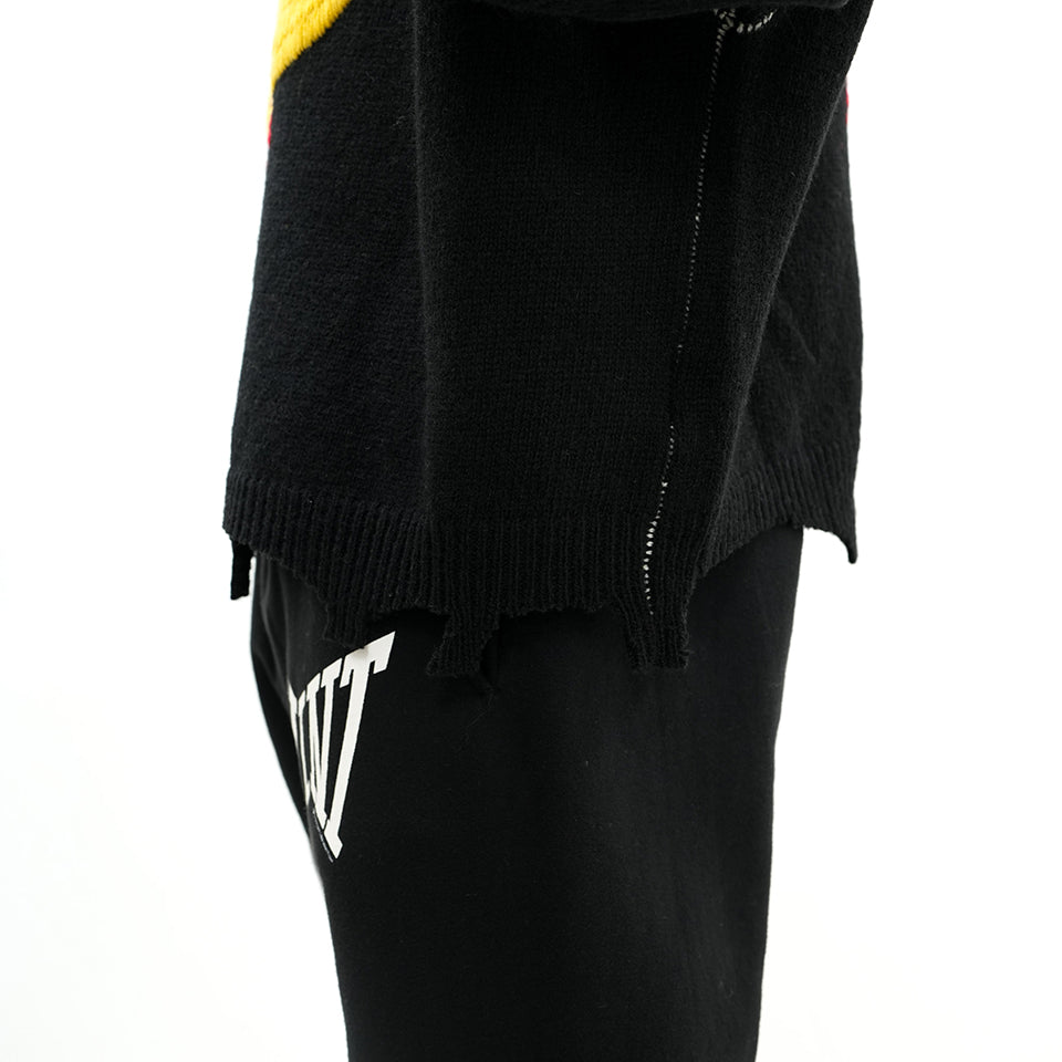SM-YS1-0000-C07/CP_CREW KNT/SMILE/BLACK