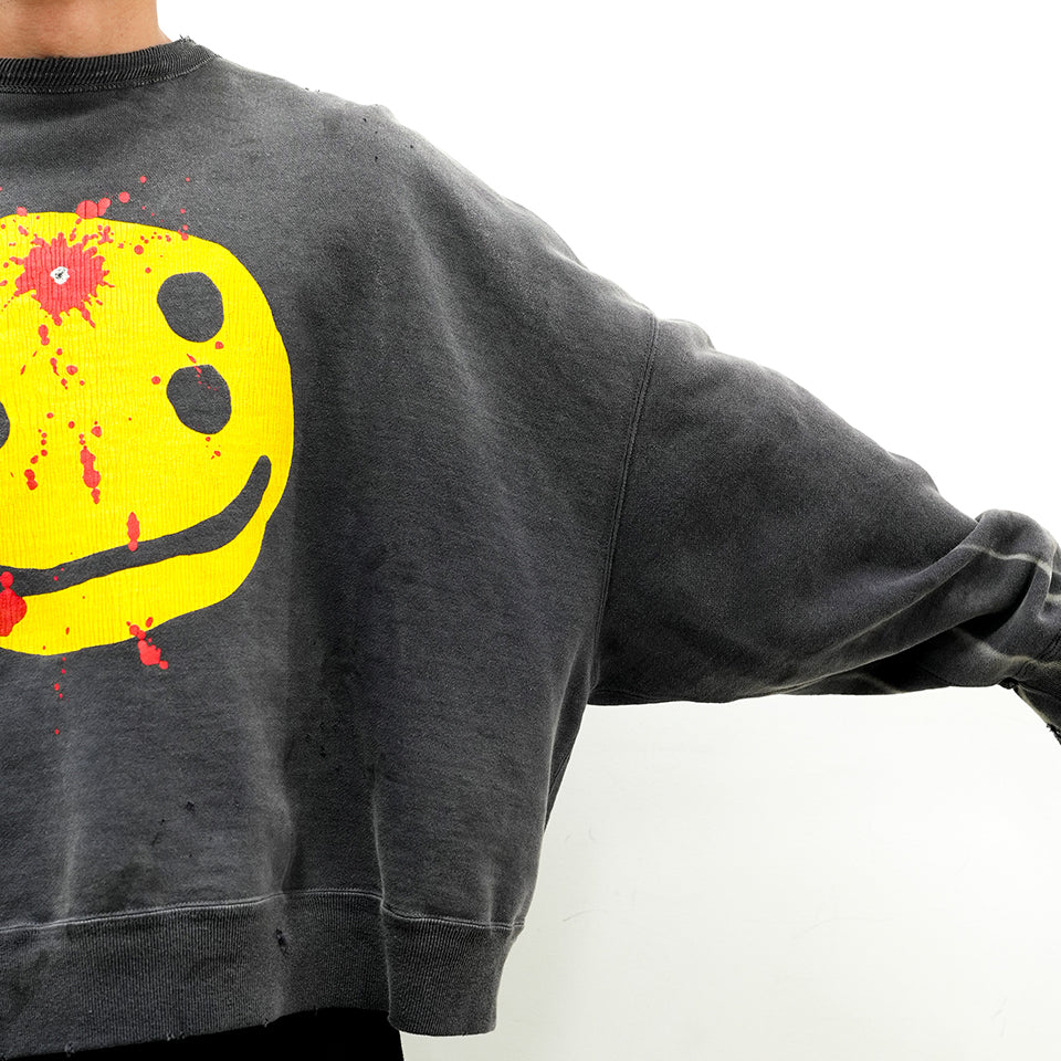 SM-YS1-0000-C06/CP_CREW SWT/SMILE/BLACK