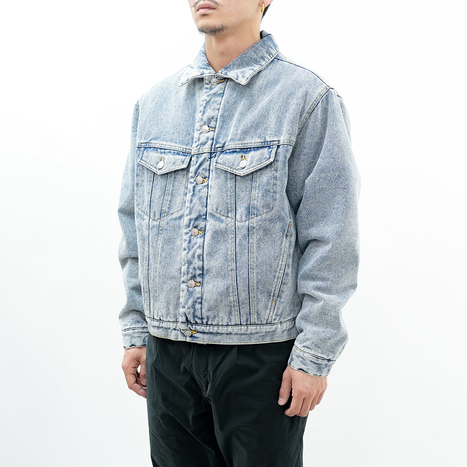 TRUCKER DENIM PUFF JACKET