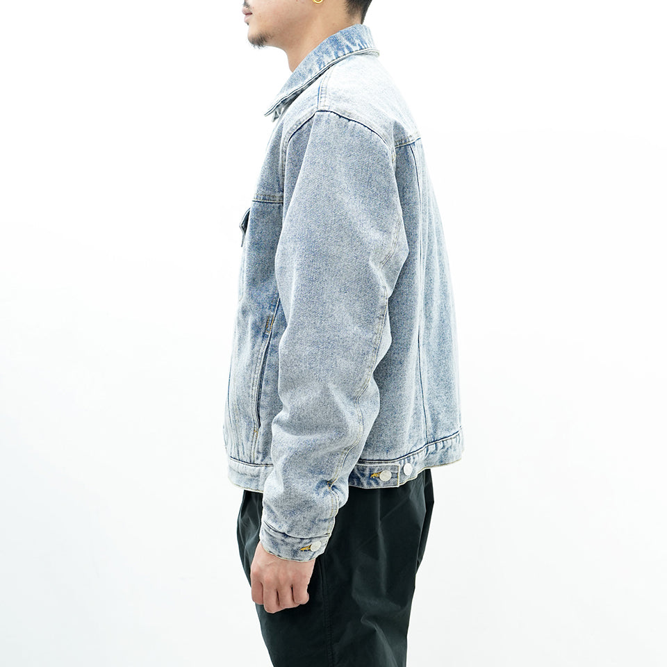 TRUCKER DENIM PUFF JACKET