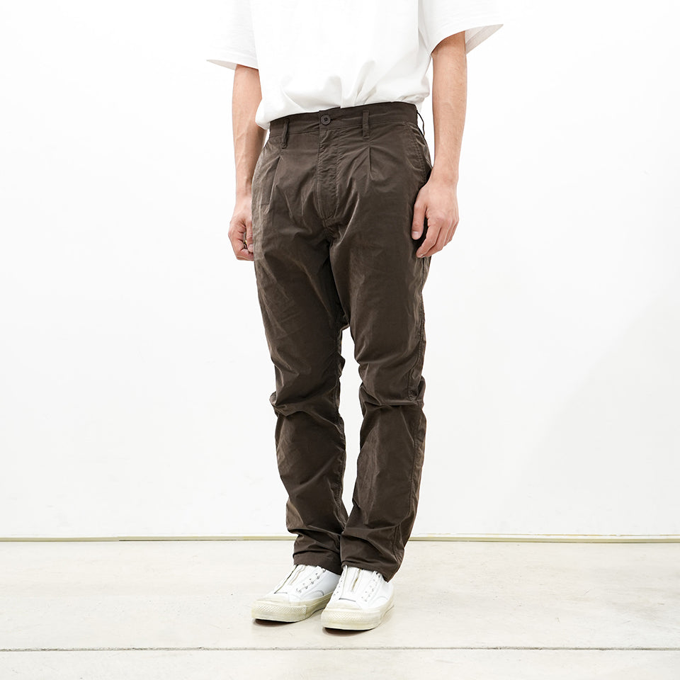 DWELLER CHINO TROUSERS P/N SPLITTING TAFFETA [3 COLORS]