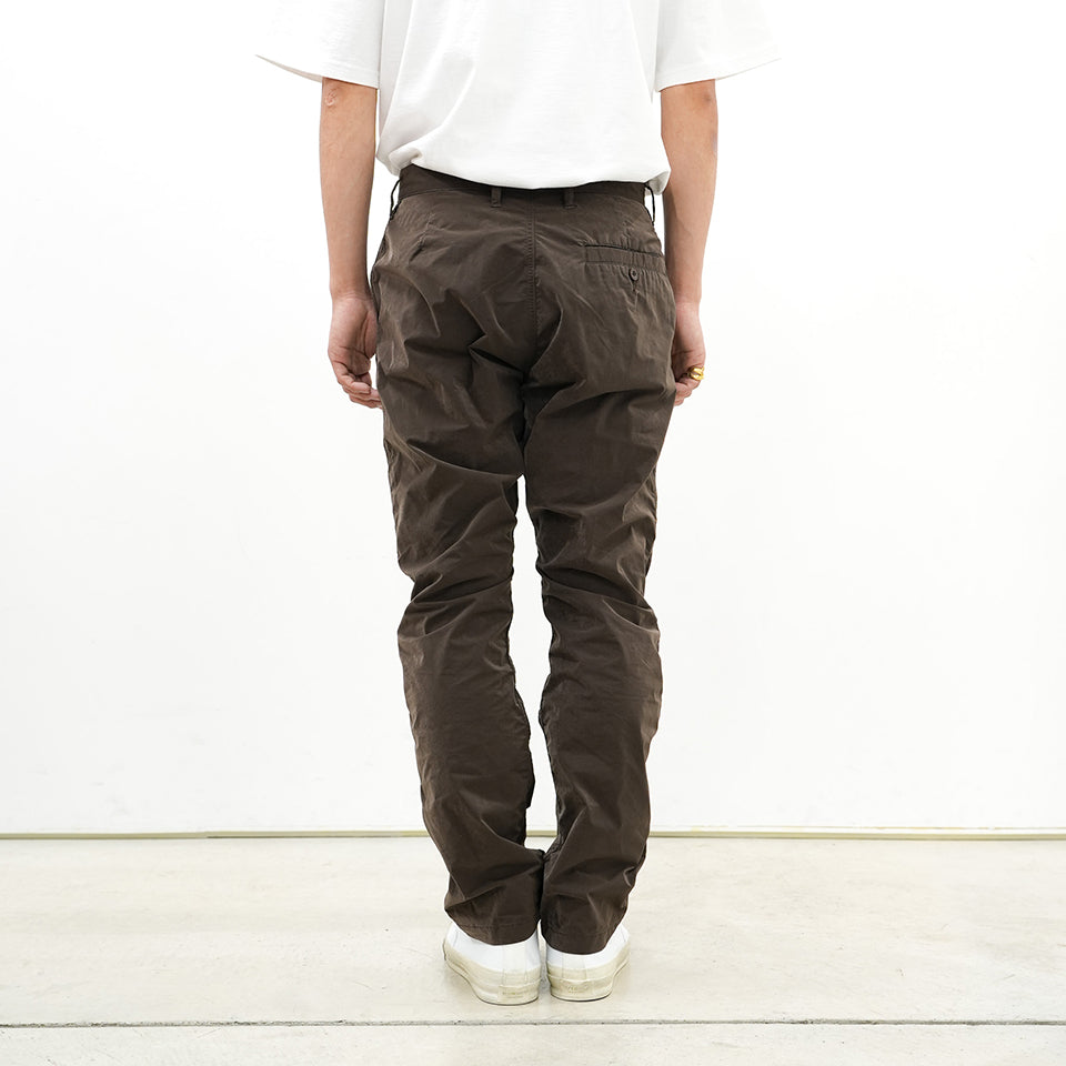 DWELLER CHINO TROUSERS P/N SPLITTING TAFFETA [3 COLORS]