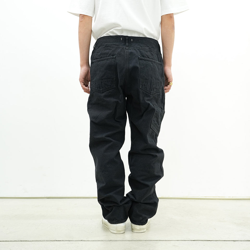 WORKER TROUSERS COTTON OXFORD SULFUR DYE [2 COLORS]