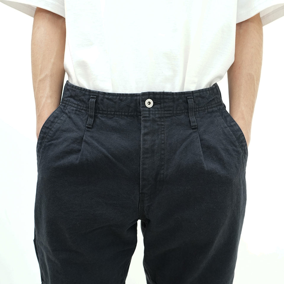 WORKER TROUSERS COTTON OXFORD SULFUR DYE [2 COLORS]