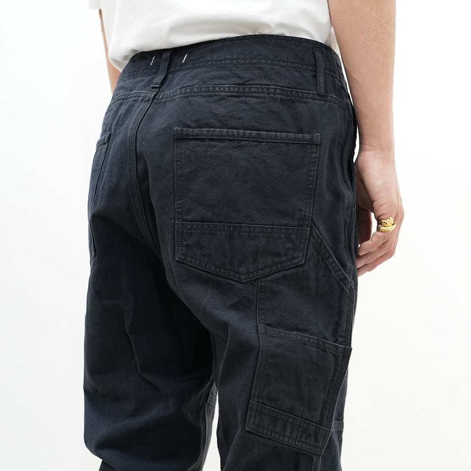 WORKER TROUSERS COTTON OXFORD SULFUR DYE [2 COLORS]