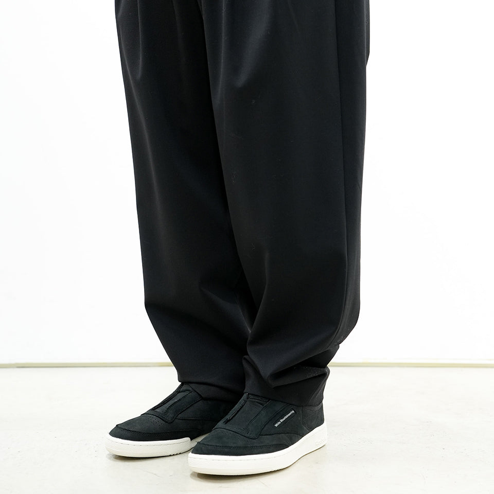 2 TUCK TWILL WIDE PANTS