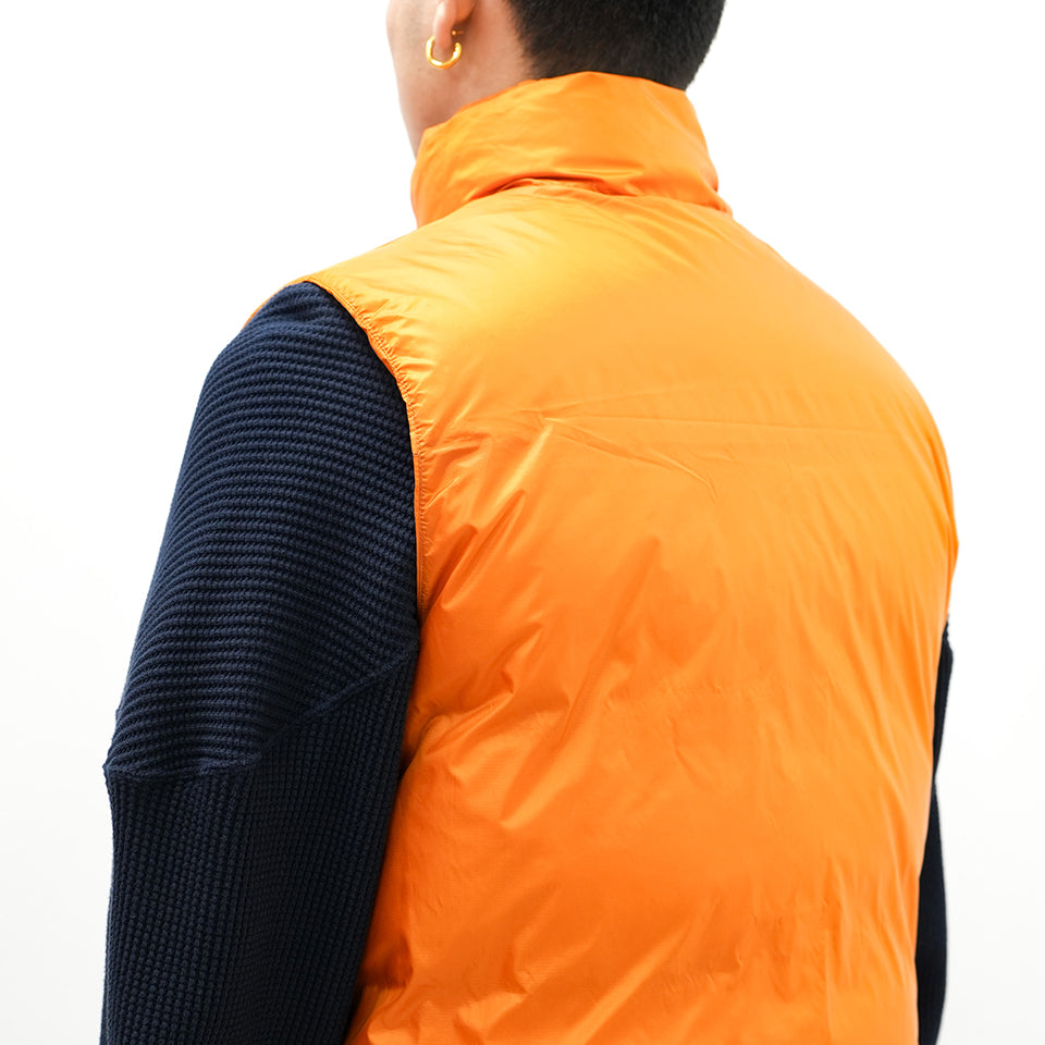 REVERSIBLE PACKABLE BOWN VEST [2 COLORS]