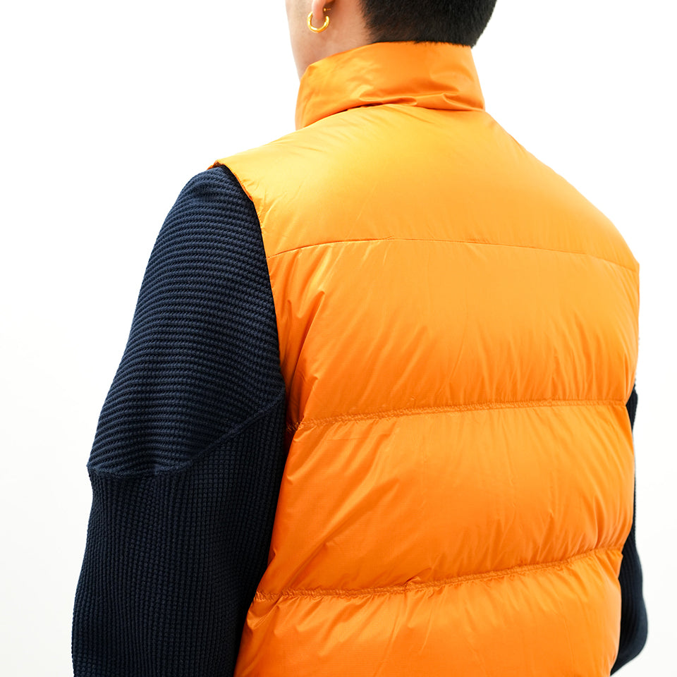 REVERSIBLE PACKABLE BOWN VEST [2 COLORS]