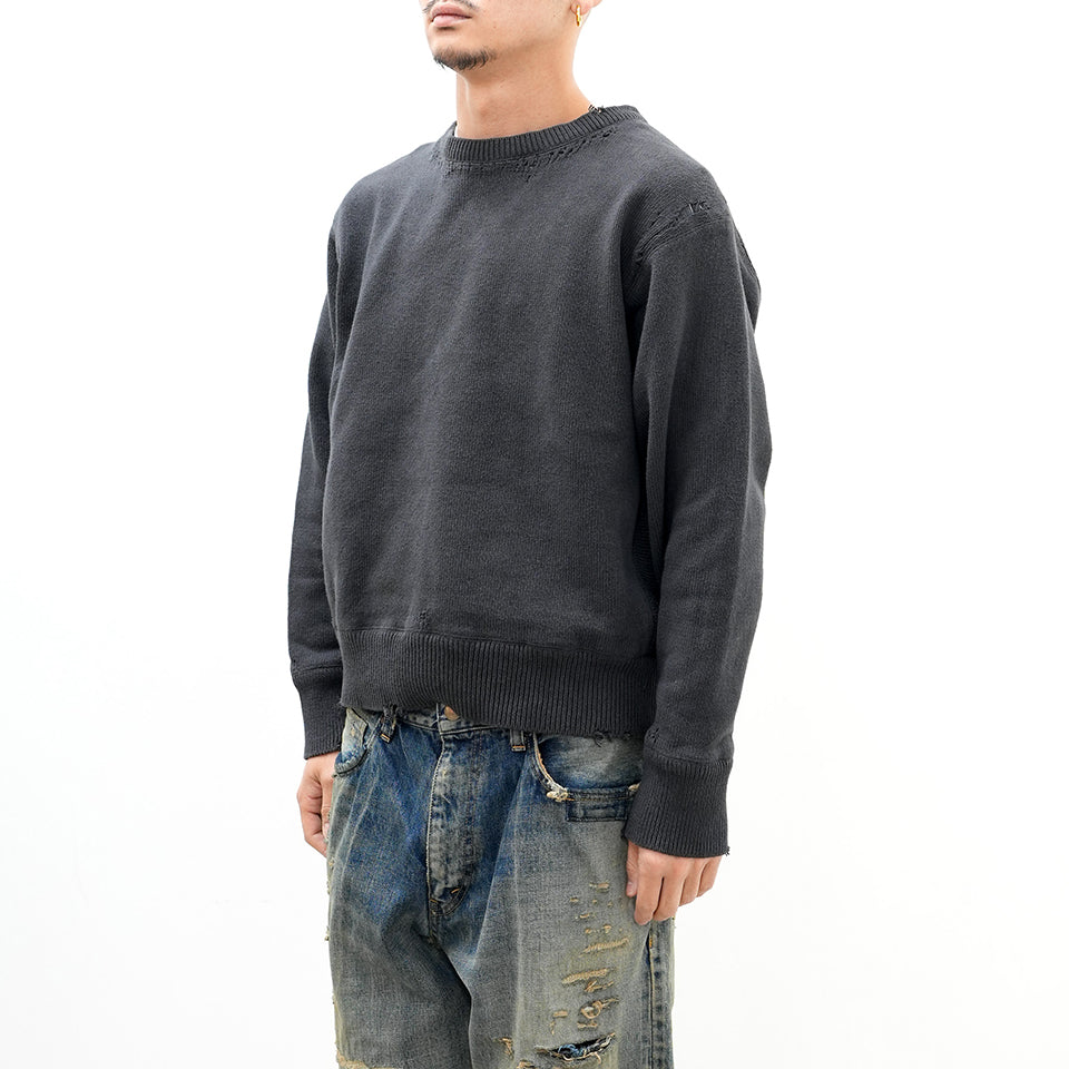 R.W DAMAGED KNIT