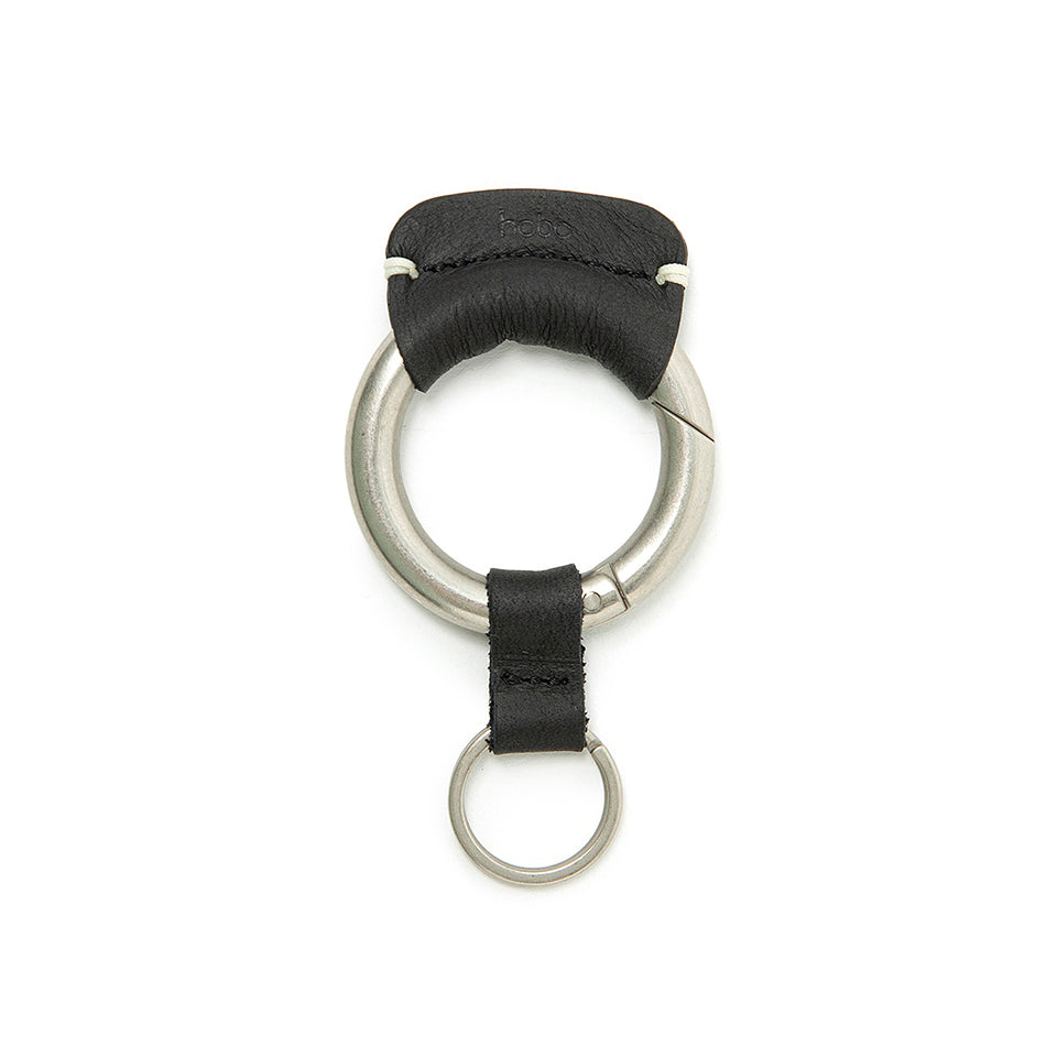 ROUND KEY RING with COW LEATHER for C.C.C [2 COLORS]