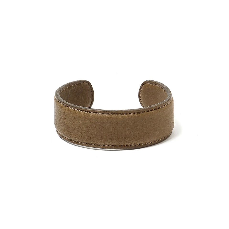 BANGLE NARROW COW LEATHER [2 COLORS]
