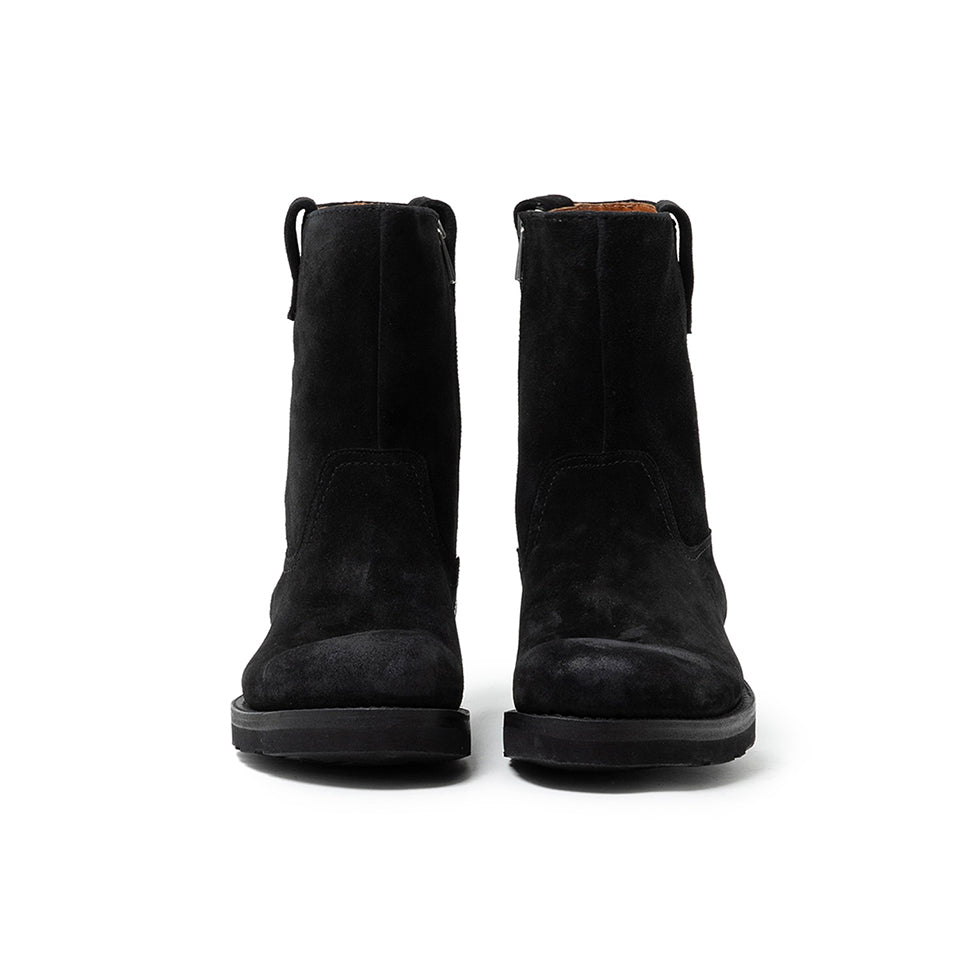 WORKER ZIP UP BOOTS COW LEATHER [2 COLORS]