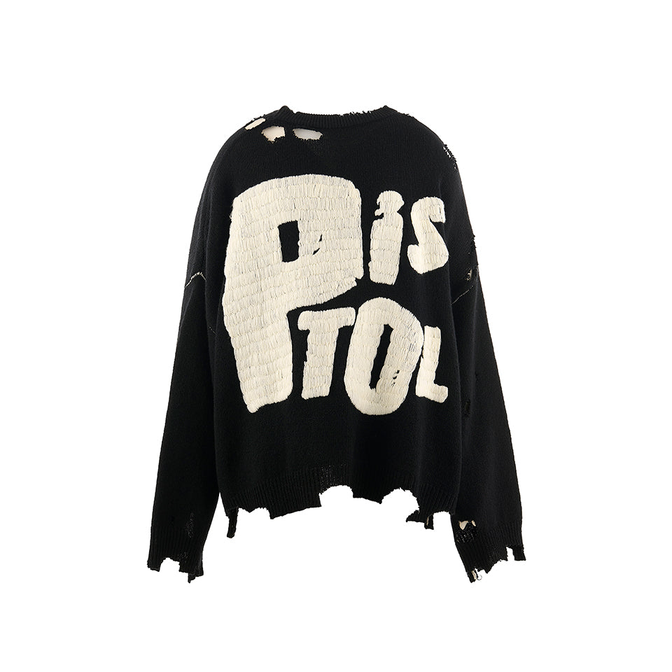 SM-YS1-0000-C24/SP_CREW KNT/I AM A/BLACK | SAINT Mxxxxxx（セント