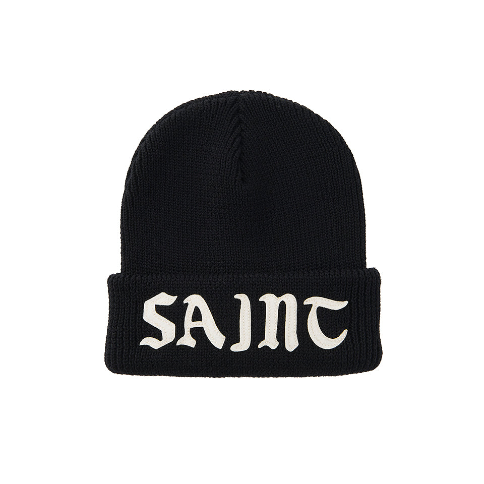 SM-YS1-0000-081/KNIT CAP/SAINT/BLACK