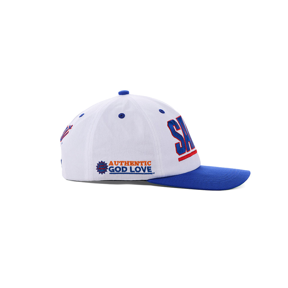 SM-YS1-0000-077/CAP/SAINT/WHITE+BLUE