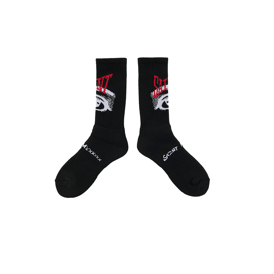 Sm-Ys1-0000-101/Socks/Eye/Black | Saint Mxxxxxx（セントマイケル） | The Ground ...