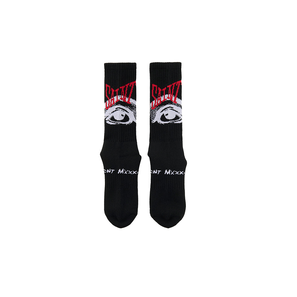 Sm-Ys1-0000-101/Socks/Eye/Black | Saint Mxxxxxx（セントマイケル） | The Ground ...