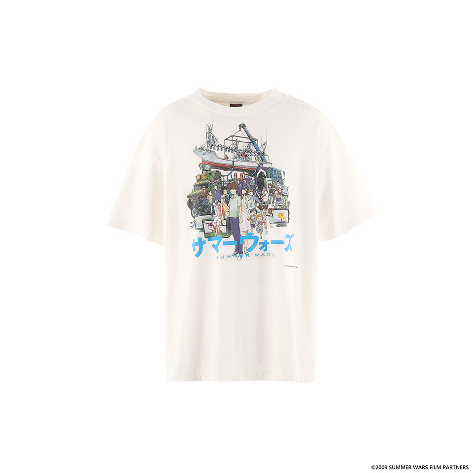 SM-YS1-0000-C27/SG_SS TEE/SUMEER WARS/WH