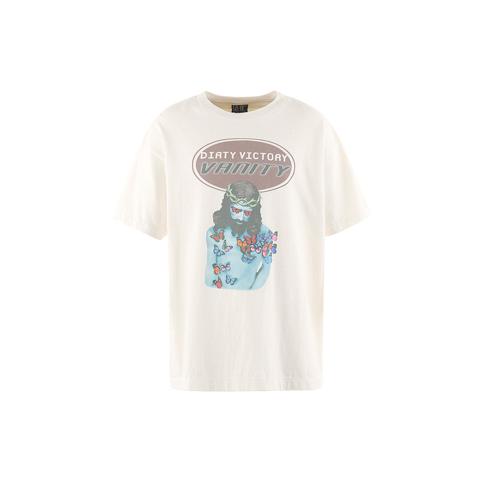 SM-YS1-0000-006/SS TEE/VANITY/WHITE