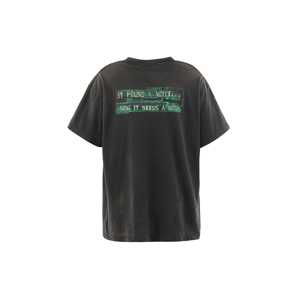 SM-YS1-0000-C31/GS_SS TEE/GITS/BLACK