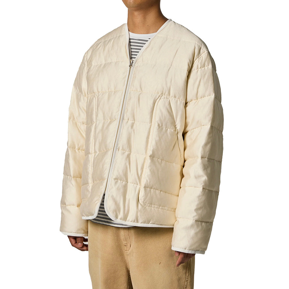 ORGANIZED DOWN JACKET / C/N GROSGRAIN [2 COLORS]