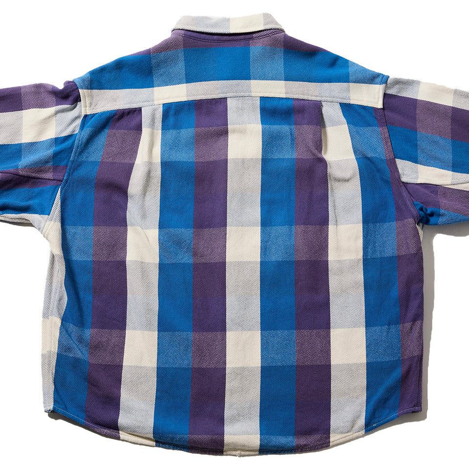 RESEARCHED WORK SHIRT #1 / FLANNEL CHECK