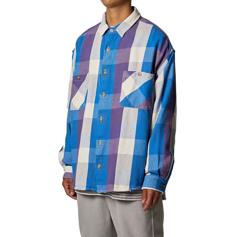 RESEARCHED WORK SHIRT #1 / FLANNEL CHECK